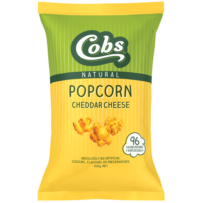 Cobs Popcorn - Cheddar Cheese Popcorn 100g