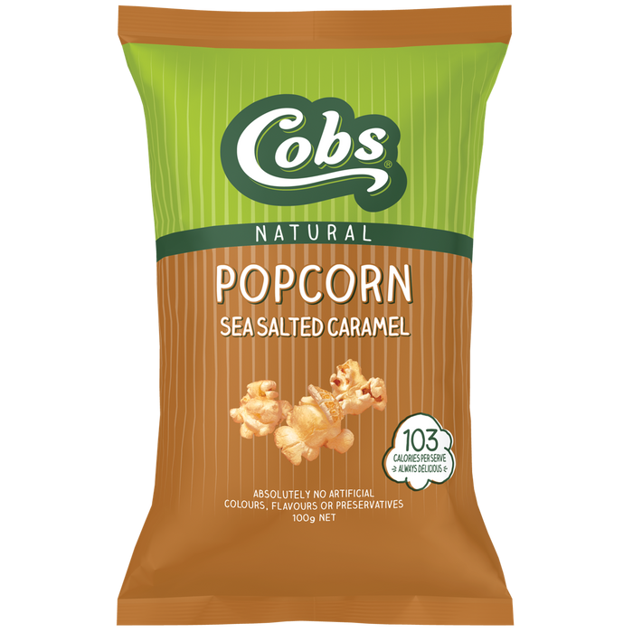 Cobs Popcorn - Sea Salted Caramel Popcorn 100g