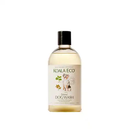 Koala Eco Natural Dog Wash bottle on a white background.