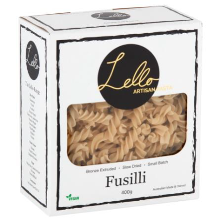 Dried Pasta Fusilli 400g - Lello Artisan Pasta