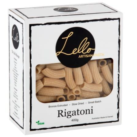 Dried Pasta Rigatoni 400g - Lello Artisan Pasta