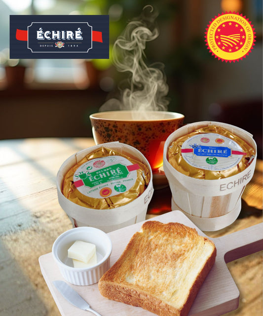 Échiré French Butter – AOP Butter for Steak & Fine Cooking