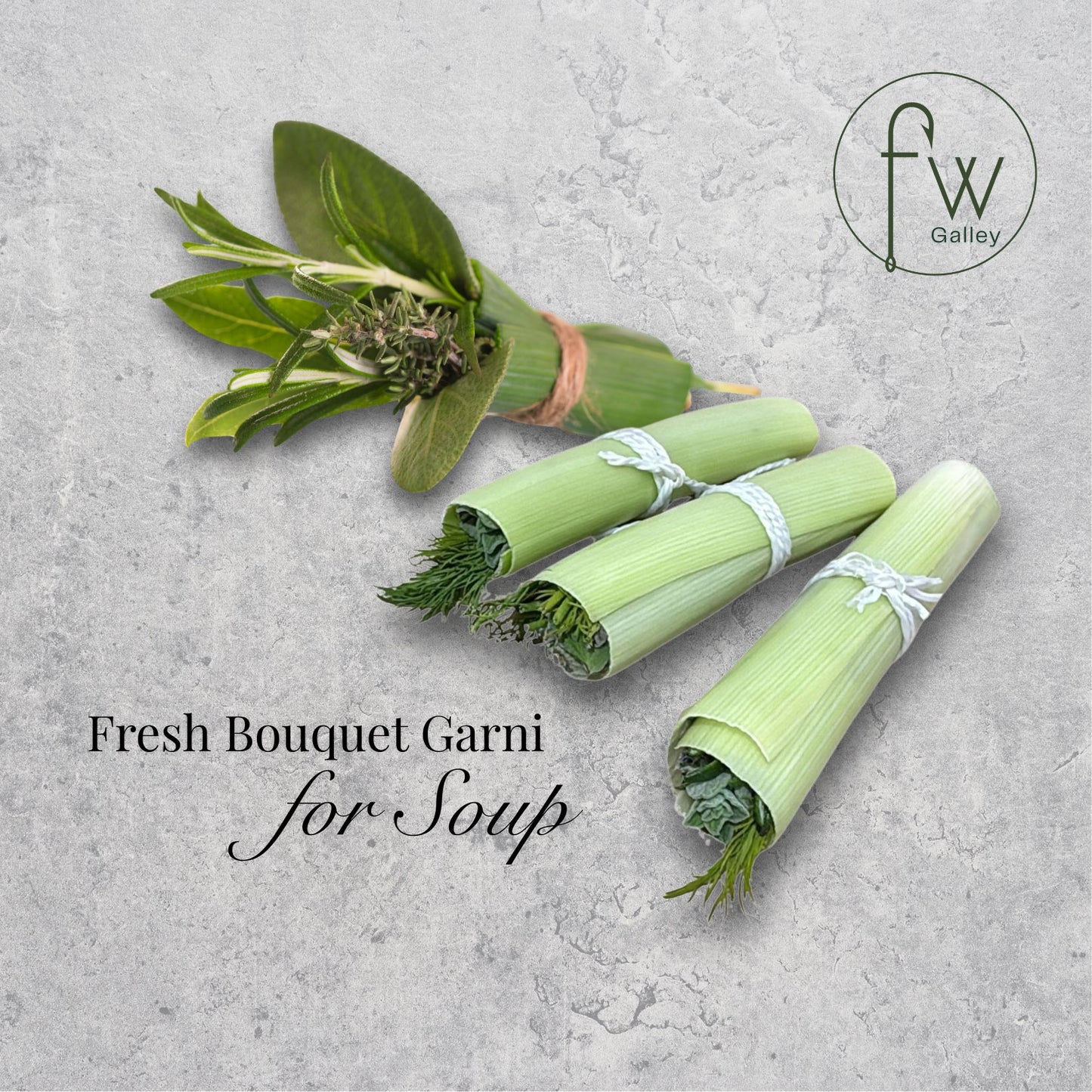 Fresh Garni Bouquet (3 pc/pack)