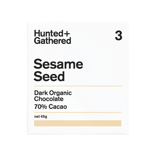 Sesame Seed 70% Cacao - Hunted + Gathered
