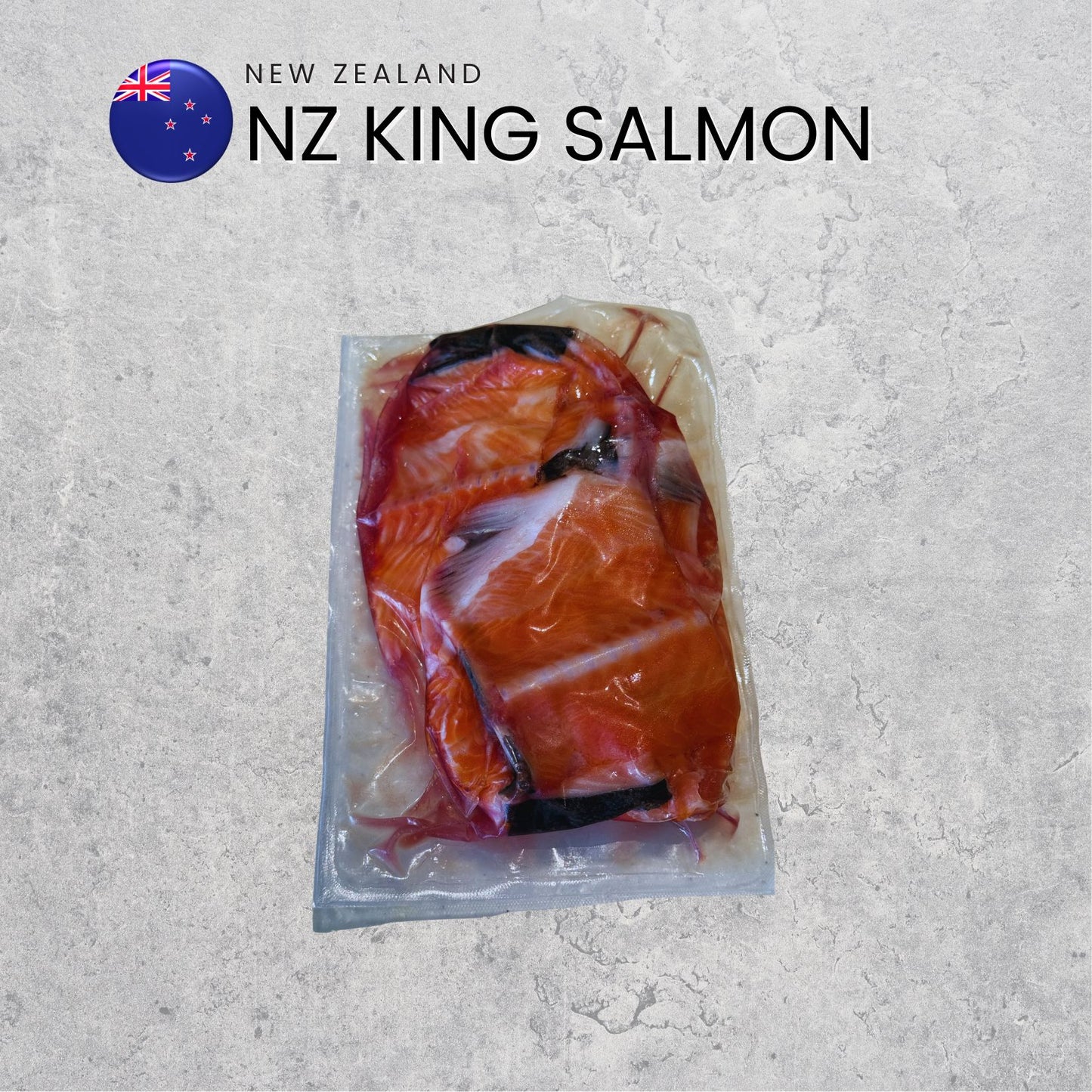 NZ King Salmon Bones (500g+/-) (Individually Quick Frozen)