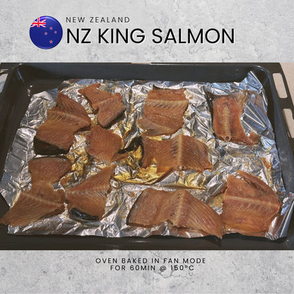NZ King Salmon Bones (500g+/-) (Individually Quick Frozen)