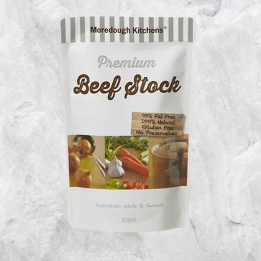 Moredough Kitchens Premium Beef Stock (Gluten Free) 500ml