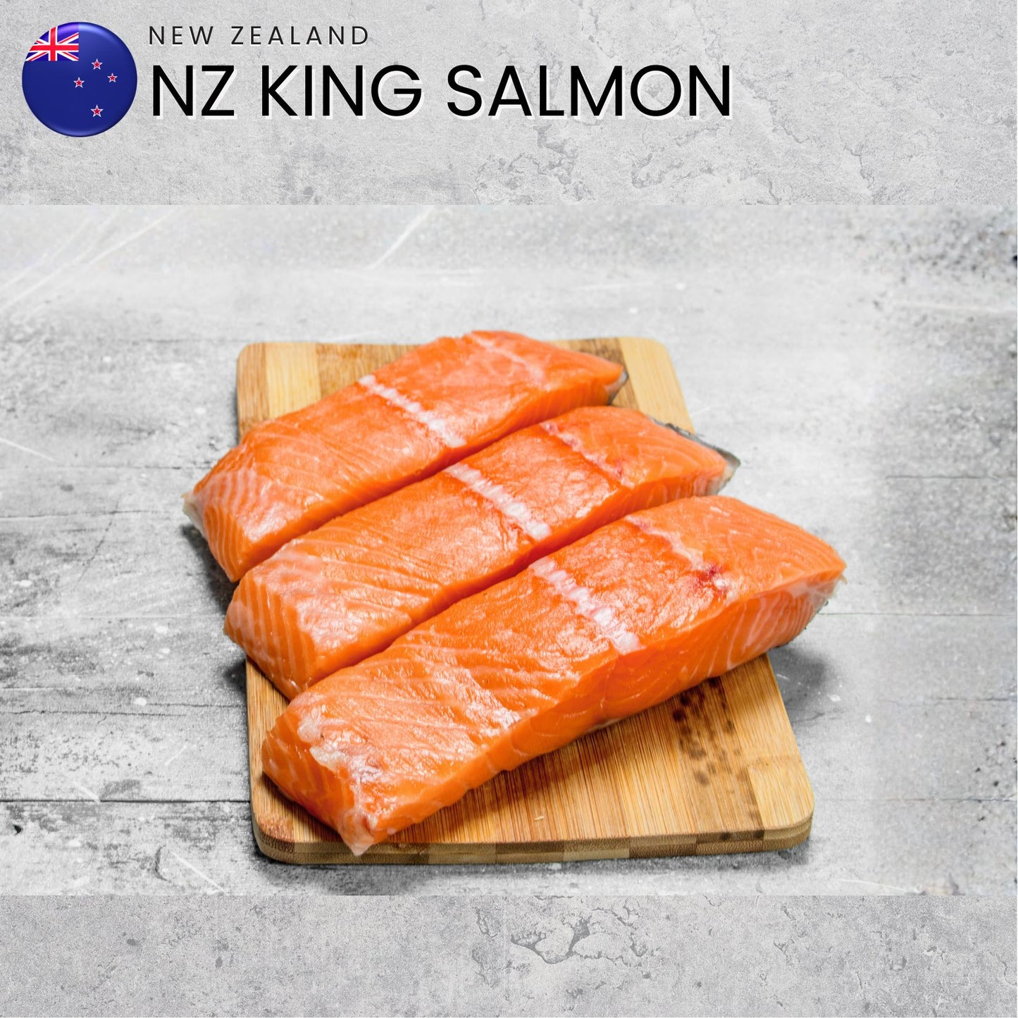 NZ King Salmon Skin ON Single Portion 180g (Chilled)