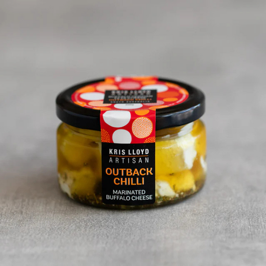 Outback Chili Buffalo Person Feta Kris Lloyd Artisan 200gm