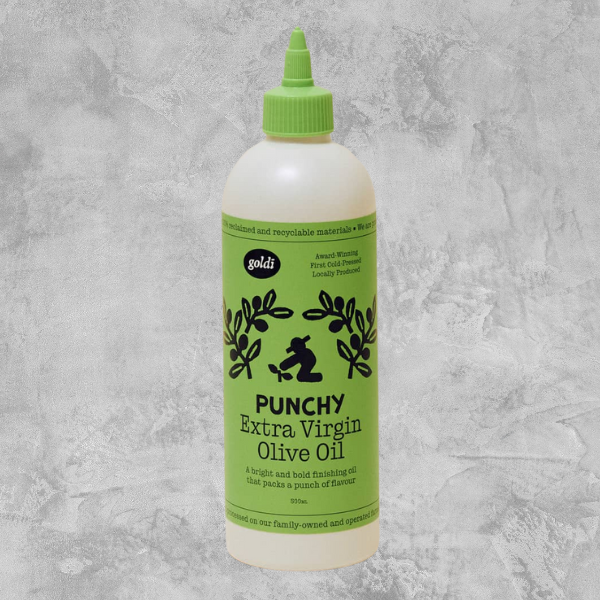 Punchy Extra Virgin Olive Oil 500ml - Goldi