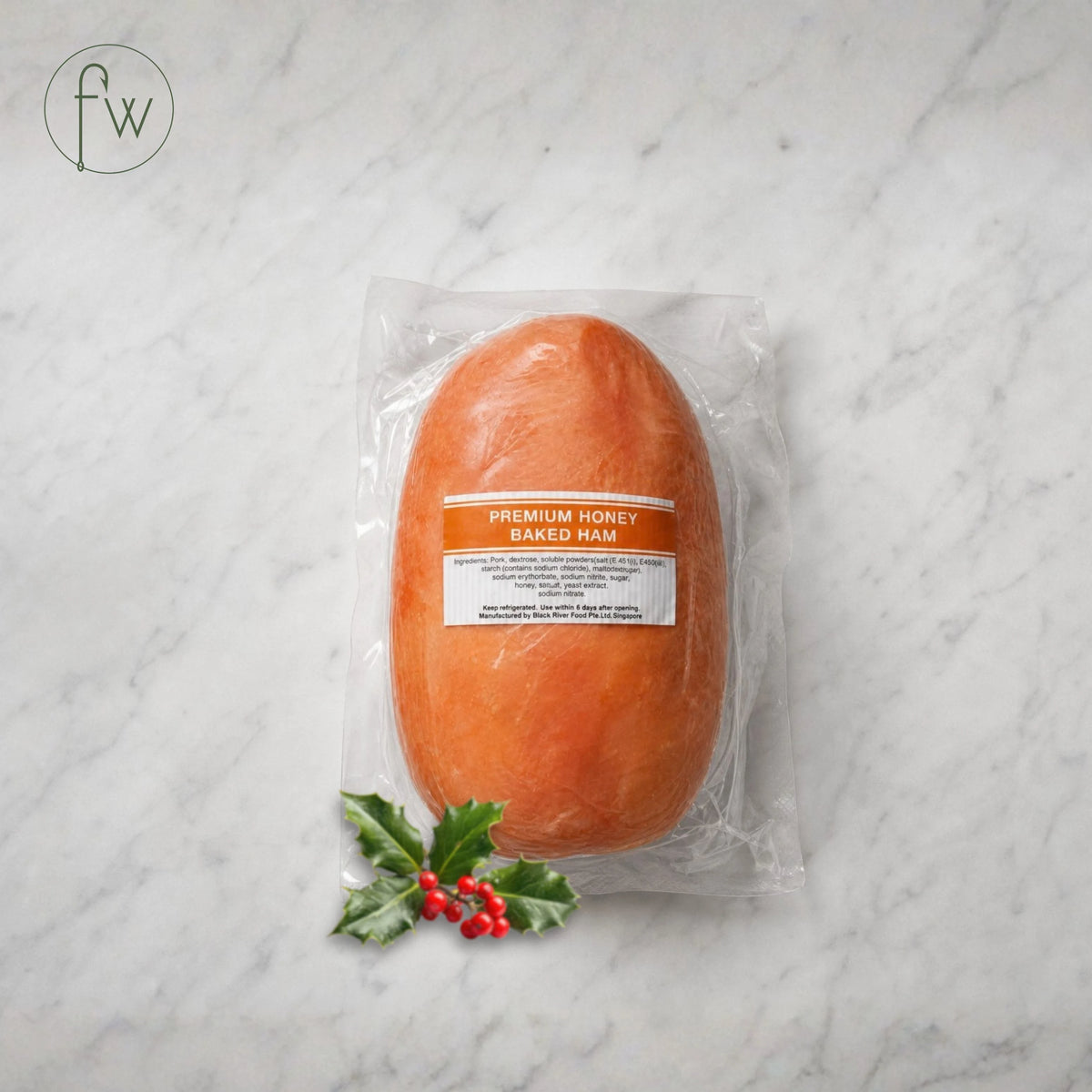Honey Baked Ham (1 kg, Unglazed)