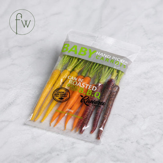 Mixed Baby Carrots (Riviera Farms) (400g)