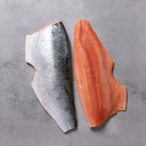 Chilled Skin On Side +/- 1.1kg - 1.2kg - Akaroa NZ King Salmon (Chinook)