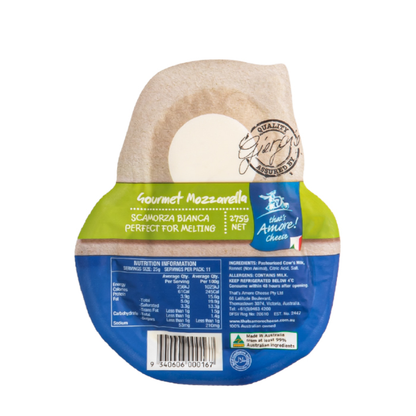 Scamorza Bianca (Gourmet Mozzarella) 275g - That's Amore Cheese