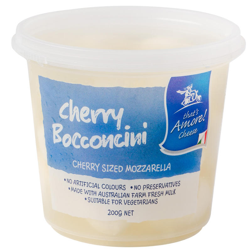 Cherry Bocconcini 200g - That's Amore Cheese