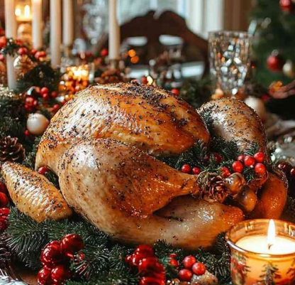 Cooked Christmas Tuscan Spice Turkey (Free Range,up to 50% off)