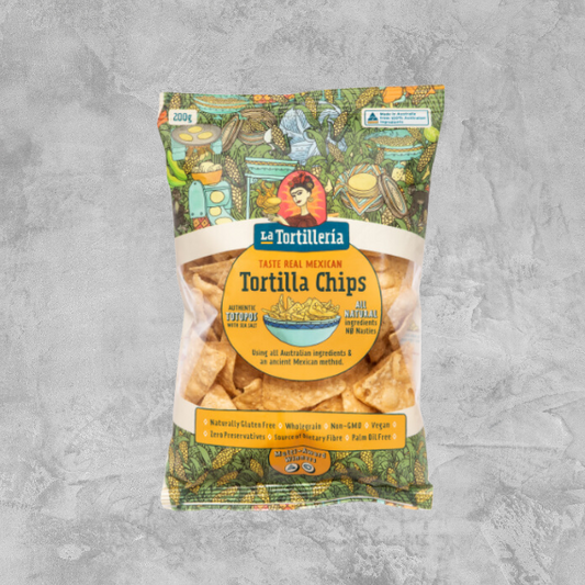 GF White Corn Chips - TOTOPOS La Tortilleria 200g