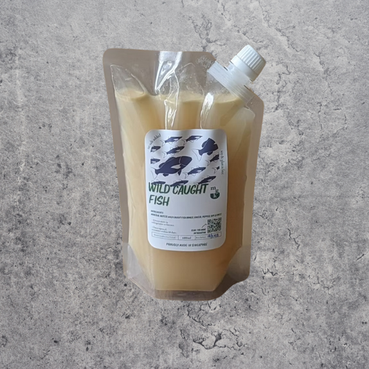 Wild Caught Fish Broth 600ml (Frozen) - Made Good Kitchen