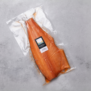 Akaroa Hot Smoked Salmon Whole Side (Unsliced) +/-1kg (Manuka Smoked)