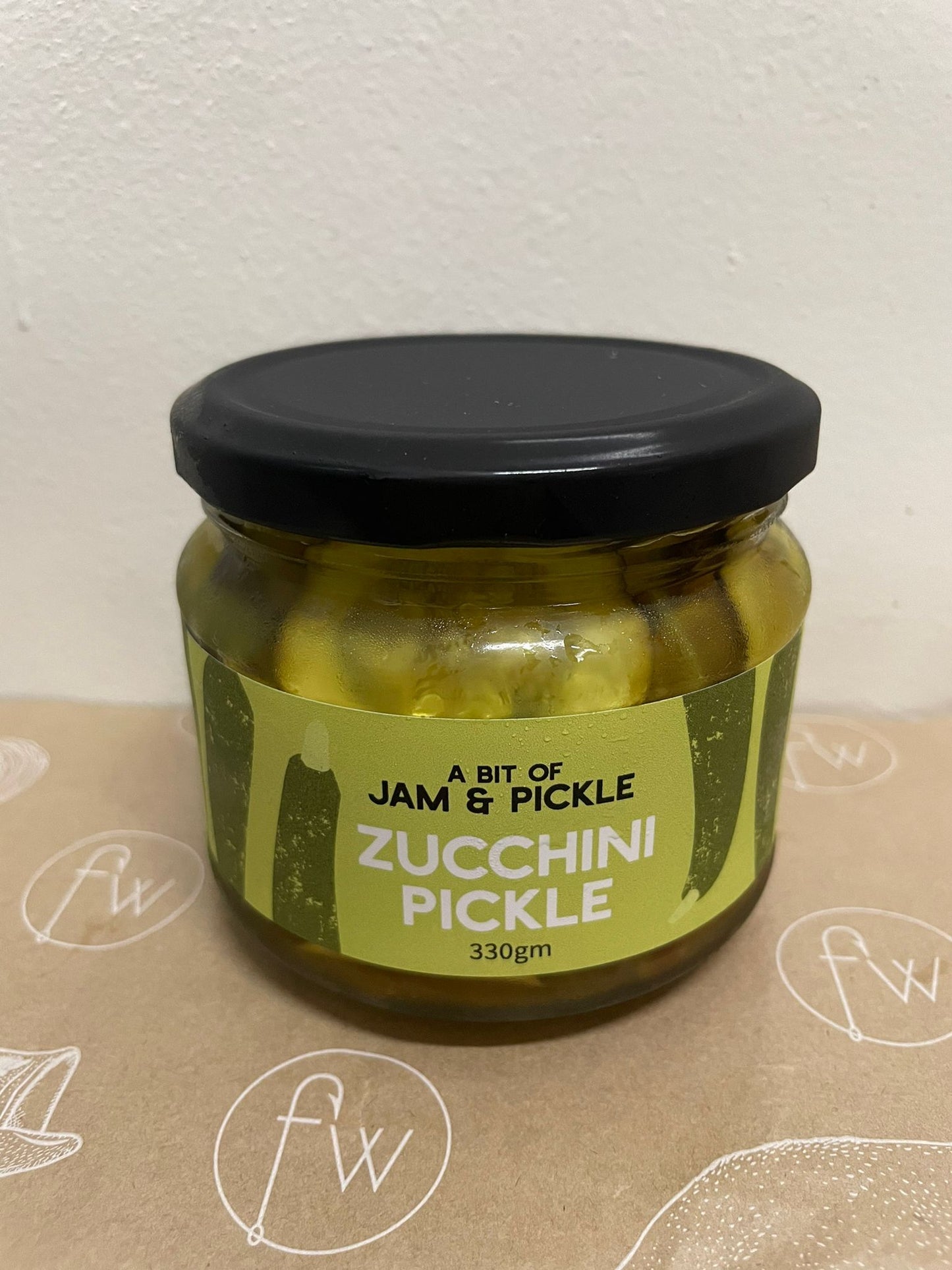 Jam & Pickle Zucchini Pickle 330gm