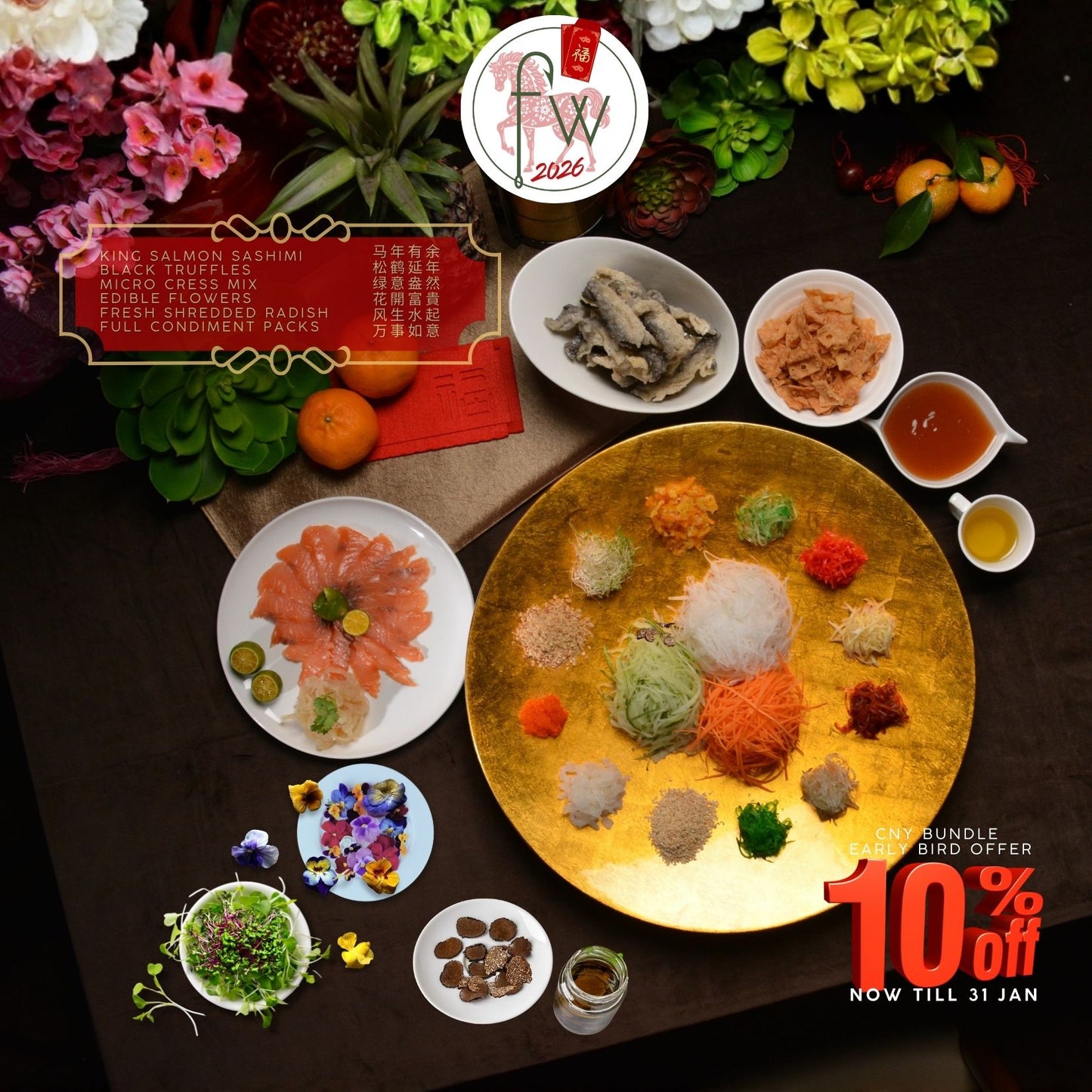 CNY Yusheng  by The Fishwives