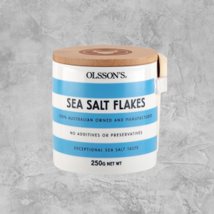 Olsson's Sea Salt Flakes 250g Stoneware Jar