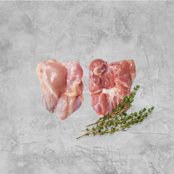 Chilled Fresh Boneless Chicken Legs (Skin On) 500g+/-