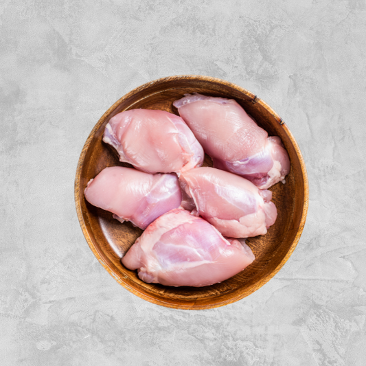 Chilled Fresh Boneless Chicken Legs (Skin On) 500g+/-