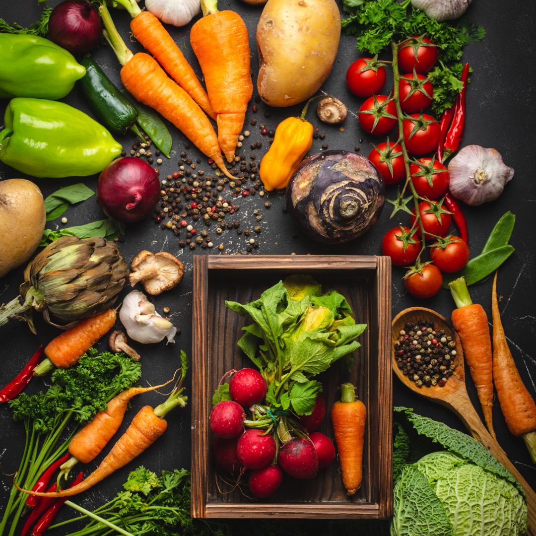 Fresh Fruit, Veggies & Herbs