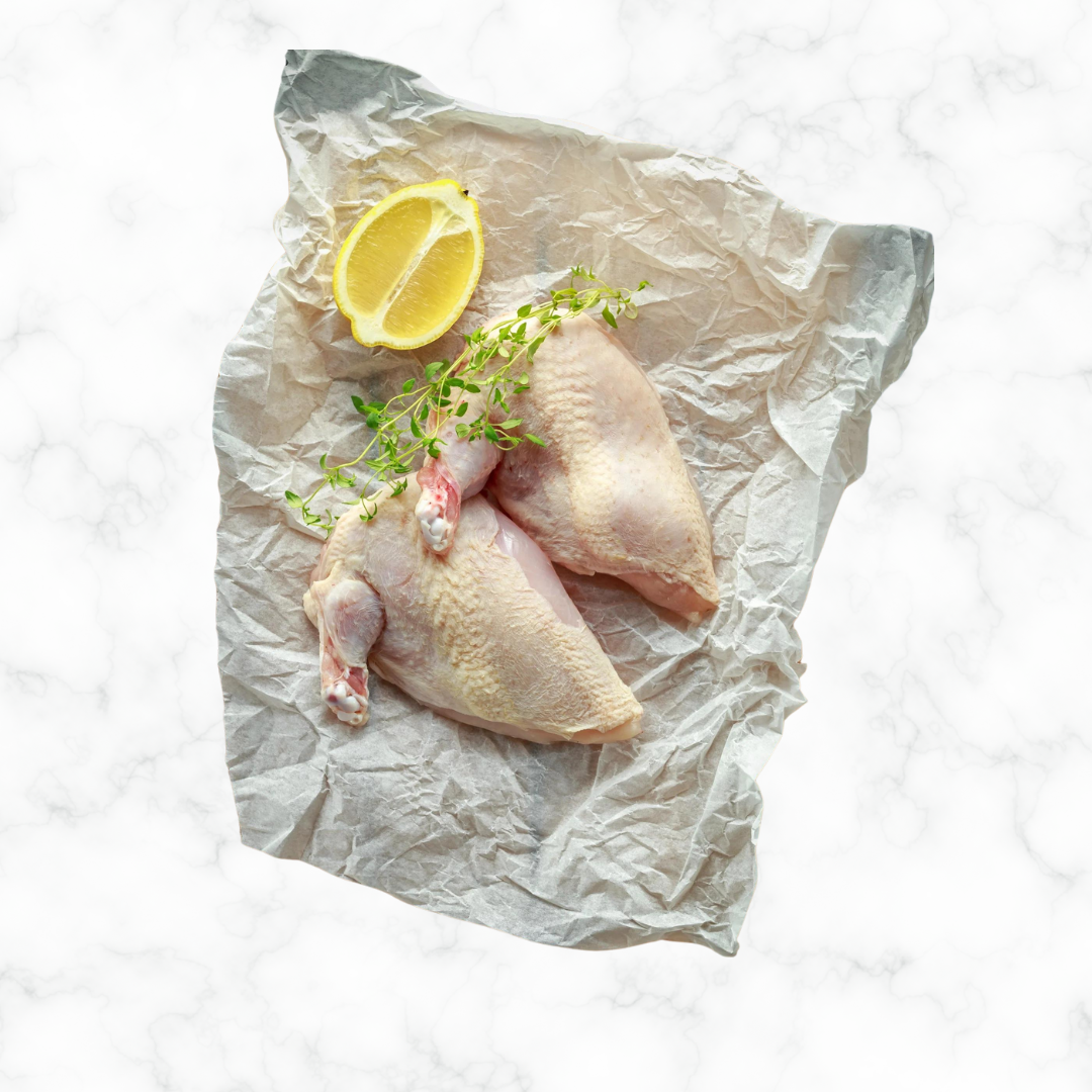 **FROZEN FROM FRESH** Chicken Breast Supreme (Skin On) 500g+/-