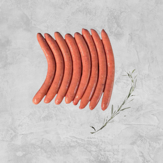 Country Style Beef Sausage Thin - 500g Pack frozen