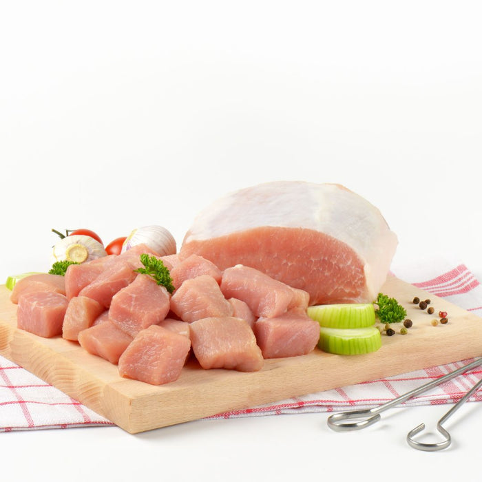 **FROZEN FROM FRESH** Diced Pork 500g - Linley Valley Australian Free Range Pork