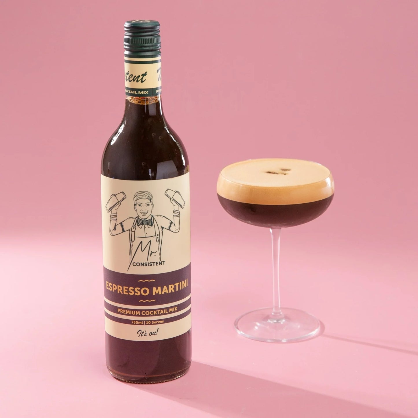 ESPRESSO MARTINI COCKTAIL MIXER BY MR CONSISTENT 750ML