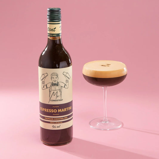 ESPRESSO MARTINI COCKTAIL MIXER BY MR CONSISTENT 750ML