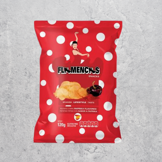 Gluten Free Flamencas Paprika Chips - 120g