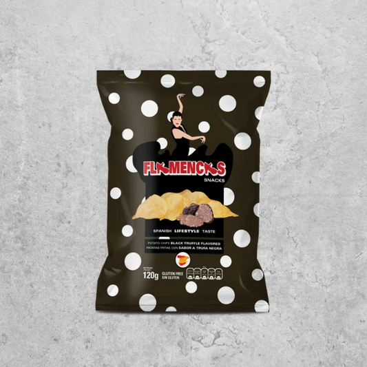 Gluten Free Flamencas Black Truffle Chips - 120g