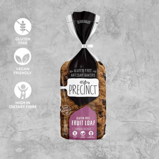 Gluten Free Fruit Loaf 720g - GF Precinct, Australia (FROZEN)