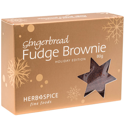 Brownie – Gingerbread Fudge Brownie