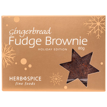 Brownie – Gingerbread Fudge Brownie