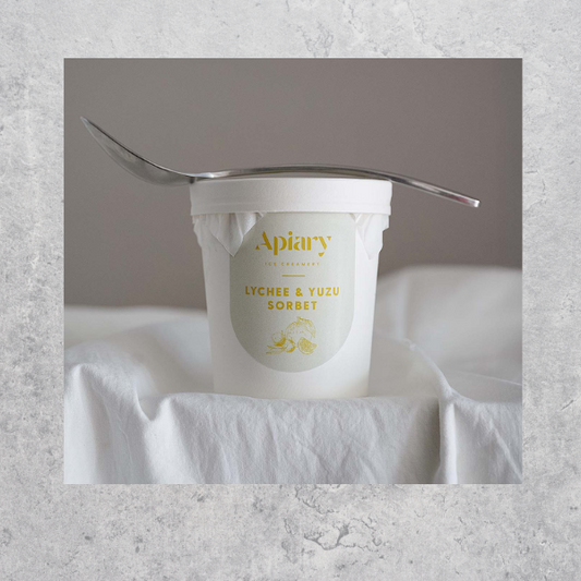 Apiary Lychee & Yuzu Sorbet - 450ml