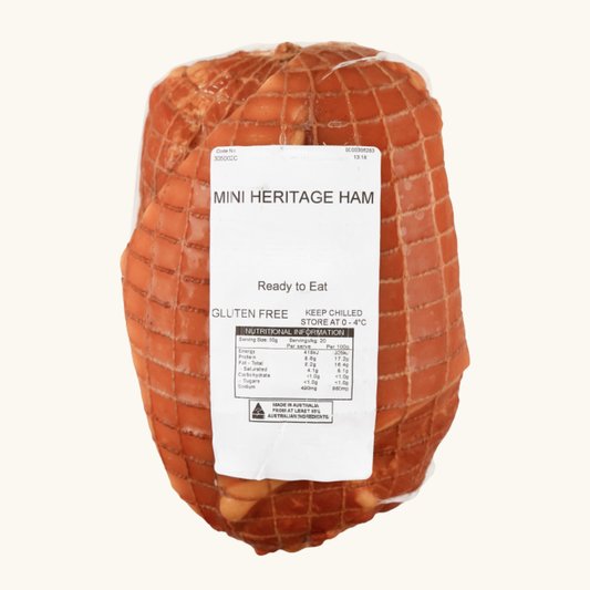 Smoked Australian Ham - Mini Heritage Ham