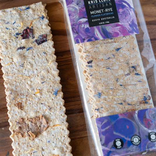 Monet Rye Flatbread 150gm - Kris Lloyd Artisan
