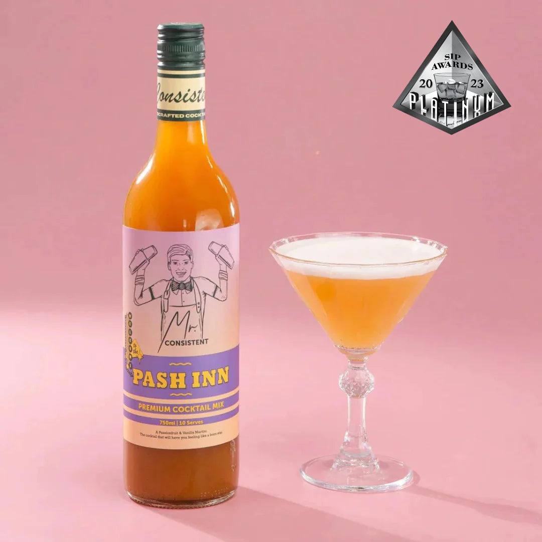 PASH INN (Pornstar Martini) COCKTAIL MIXER  BY MR CONSISTENT 750ML