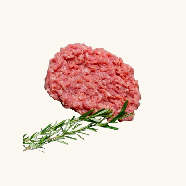 Australian Pork Mince Certified Free Range Gooralie 500gm - Chilled and vacuum packed