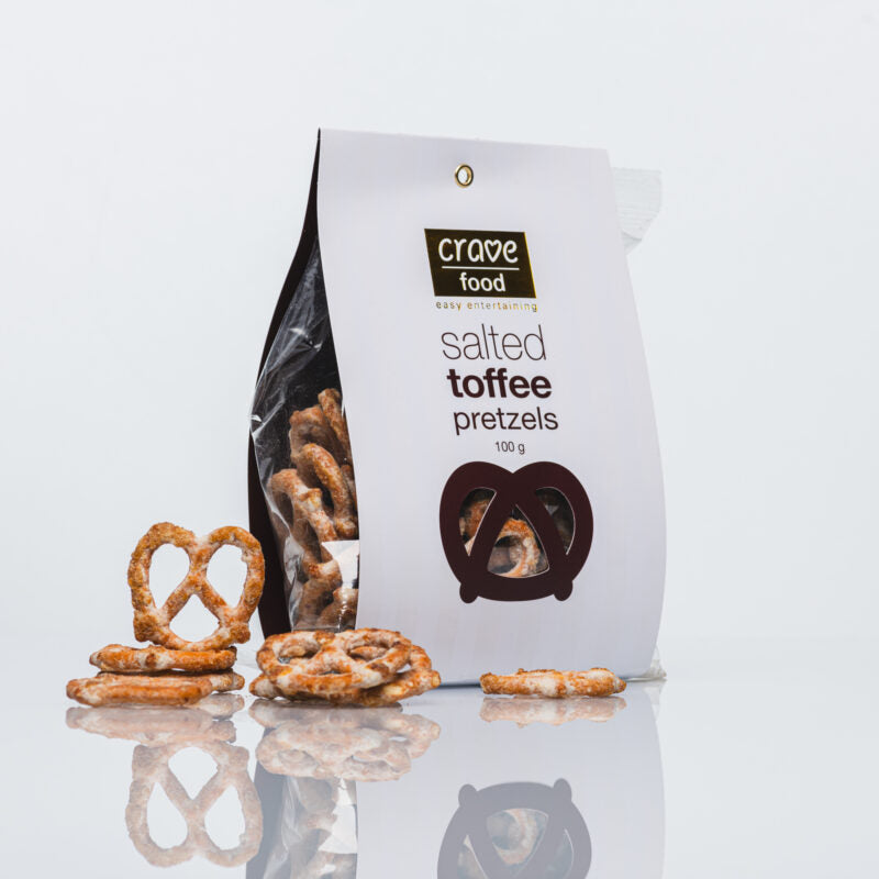 Salted Toffee Pretzels - 100gm