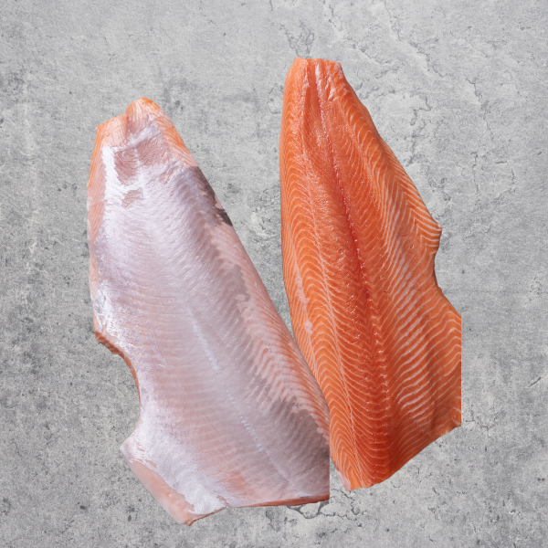 Chilled/Fresh Skin Off Side +/- 1.1kg - 1.2kg NZ King Salmon