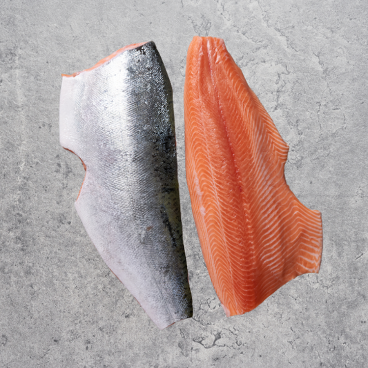 Chilled Fresh Skin On Side +/- 1.4-1.5kg - NZ King Salmon (Deposit Only)