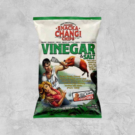 Snackachangi Kettle Chips Vinegar 150gm