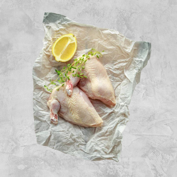 **FROZEN FROM FRESH** Chicken Breast Supreme (Skin On) 500g+/-