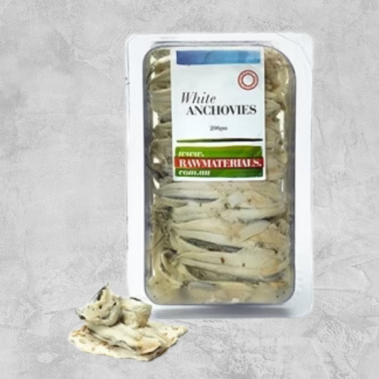 Raw Materials White Anchovies 200g